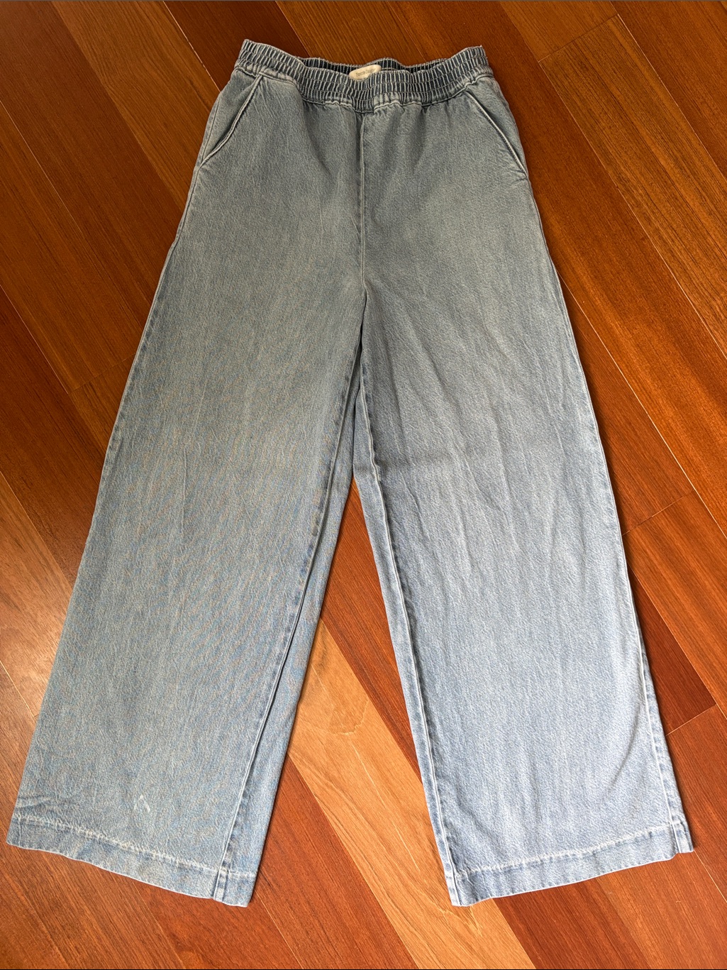 Favorite Daughter The Malibu Wide Leg Slip On Wide Leg Jeans S Coronado